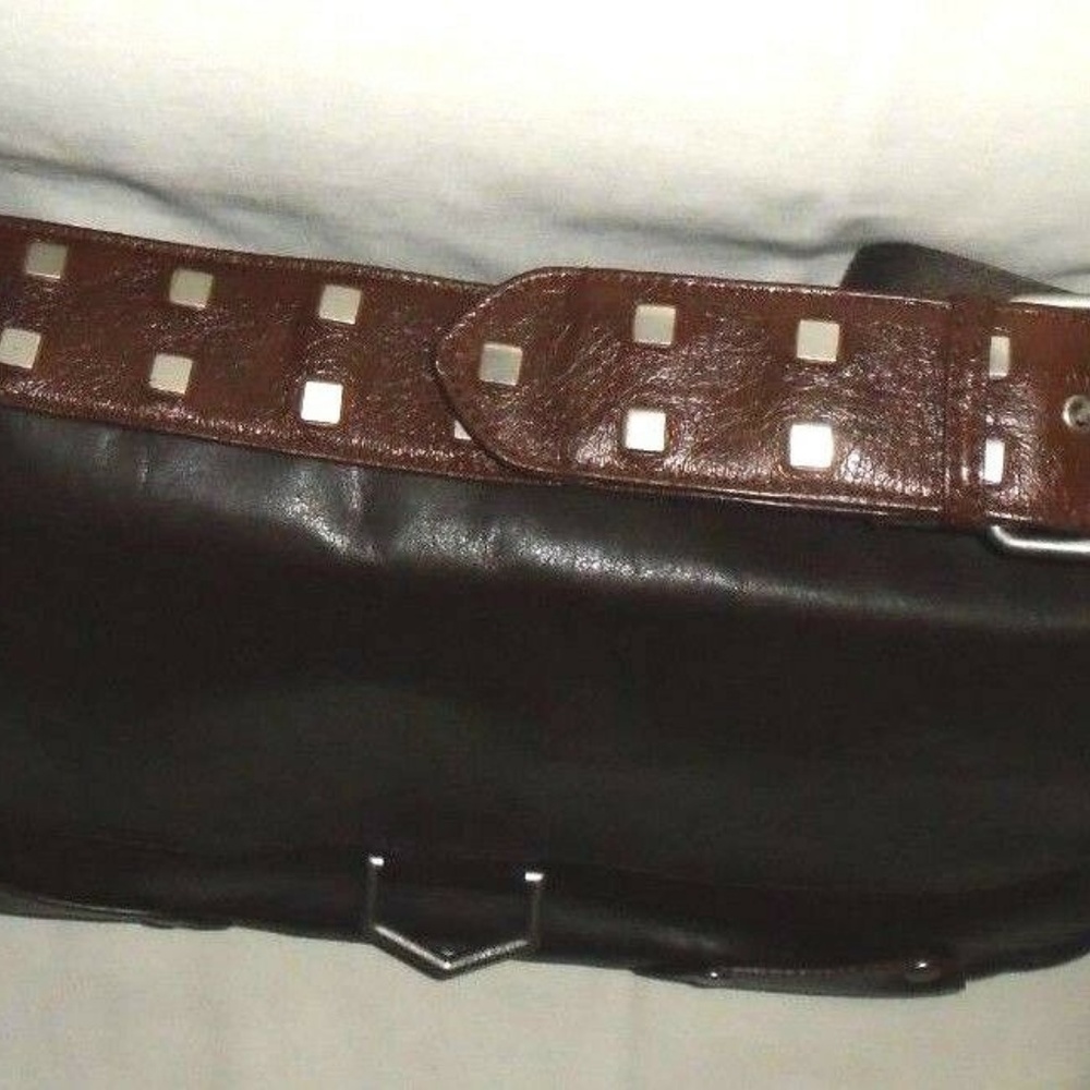 Vintage Rare Adjustable Studded Strap Sling Crossbody Bag